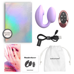 Love to Love Stimulateur Clitoris et Point G Wonderlover Love to Love Mauve